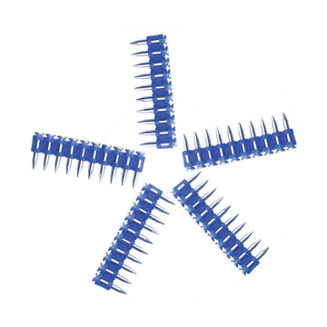 Pins per pin un chiodo in acciaio Striscia di plastica