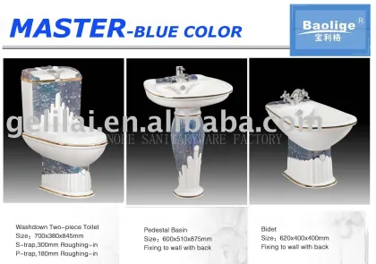 CERAMIC SANITARY WARE BATHROOM SUITS