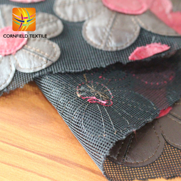 black recycled mesh fabric for chair