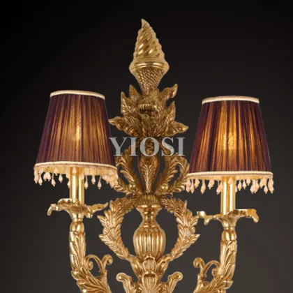 Vintage Brass Wall Lamp - Decorative Home Lighting Fixtures