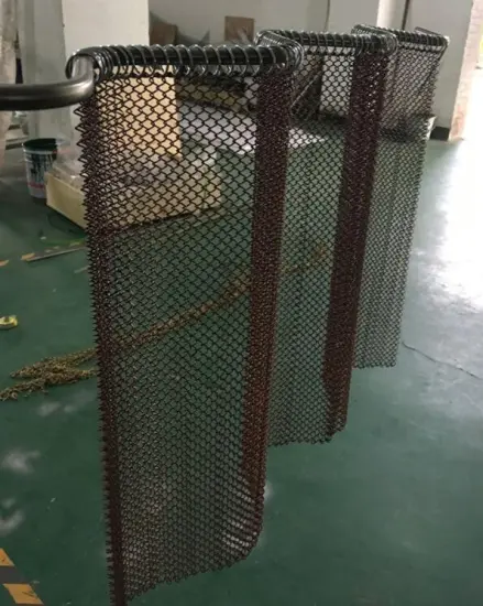 Coil Drapery Chain Link Mesh Curtain