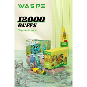 Waspe 12000パフ使い捨ての蒸気卸売