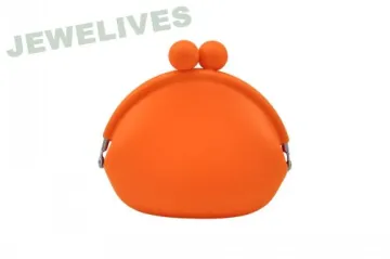 Direct Manufactures Offer The Silicone Coin Bag In Candy Color In Orange 