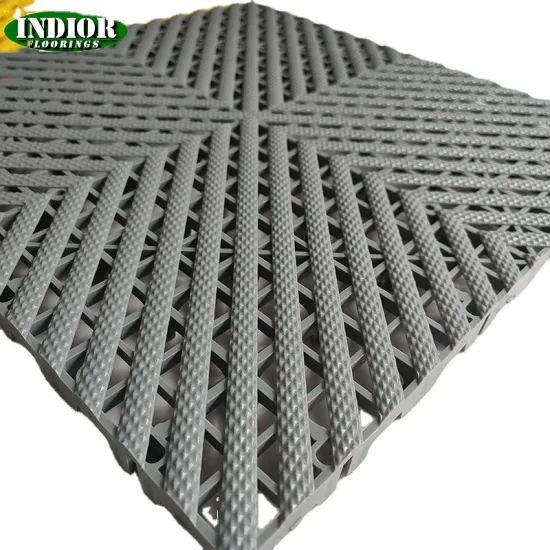 Waterproof Interlocking PP Flooring for Park, Wash, and Garage Use