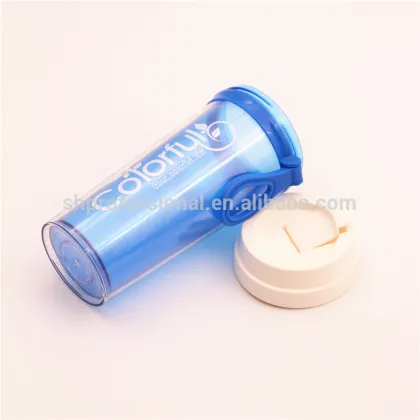 portable colours seal plastic cup