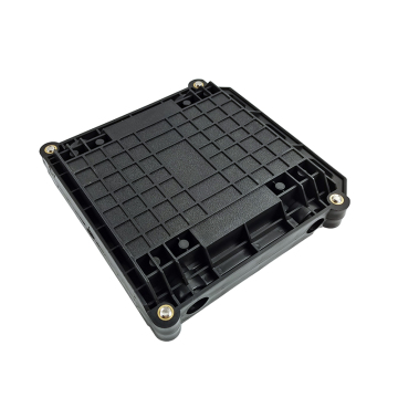Fast Shipping: High-Capacity 2 Inlets 2 Outlets 48 Core PP Fiber Optic Splice Closure - Square Type