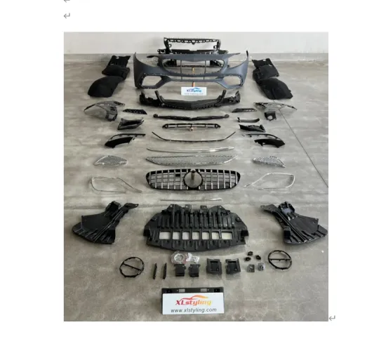 Car Accessories Facelift Upgrade Body Kit for BENZ C217 S Coupe to S65 Front Bumper