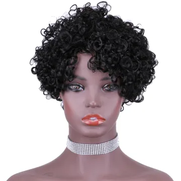 Hot Sell Best Human Hair Wigs Bouncy Kinky Curly Hair Brazilian Short Curly Wigs Jerry Curl Pixie Cut Wigs Human Hair For Woman