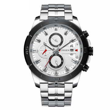 Fashionable Men's Business Large Dial High-Quality Calendar Waterproof Multifunctional Watch