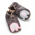 Animals Cute Pink Baby Leather Soft Shoes