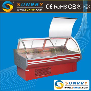 New style open display refrigerator for meat and deli case in supermarket (SUNRRY SY-SDS3000WL)