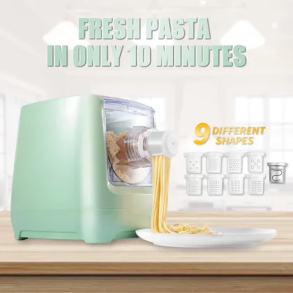 Green and White Electric Automatic Hollow Dragon Beard Pasta Machine