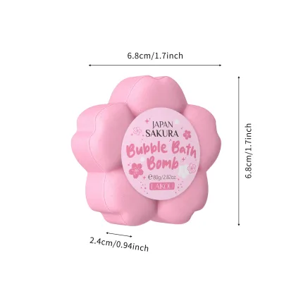 Organic Foot Spa Pedicure Bath Bomb - Custom Logo Bath Salt Bomb