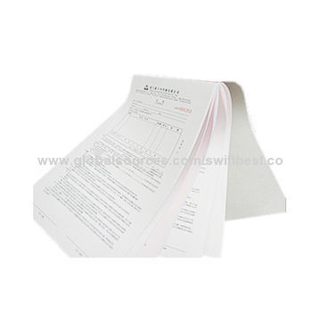 Non-carbon copy paper booklet