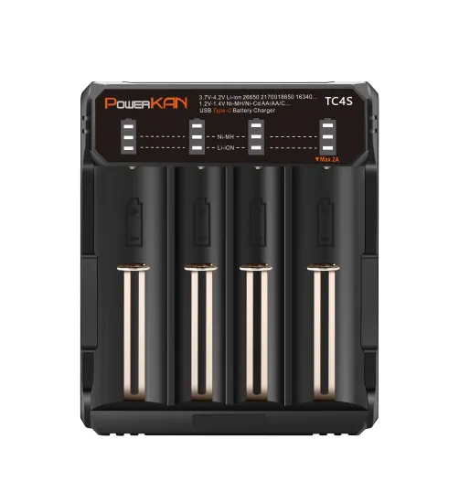 TC4S NewQQ Smart 12V Li-ion 4-Slot Battery Charger: A Comprehensive Multi-functional Battery Charging Solution