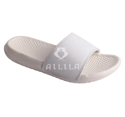 Simple men casual slide shoes