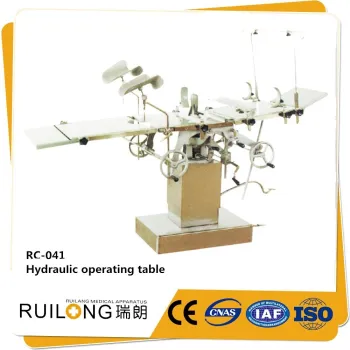 RC-041 High Quality Patient Manual Hydraulic Operating Table