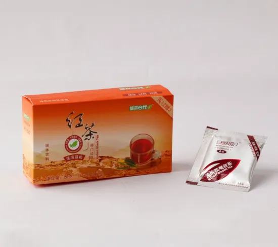 single-chamber black tea bag