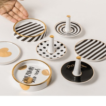 Custom Personalized Logo Ceramic Jewelry Trinket Dishes - FENGJIA CN;FUJ 30pcs