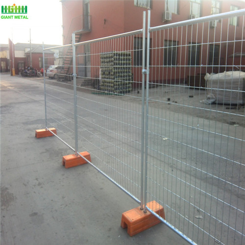 Hàng rào tạm thời Dễ dàng lắp đặt thép tạm thời hàng rào Úc