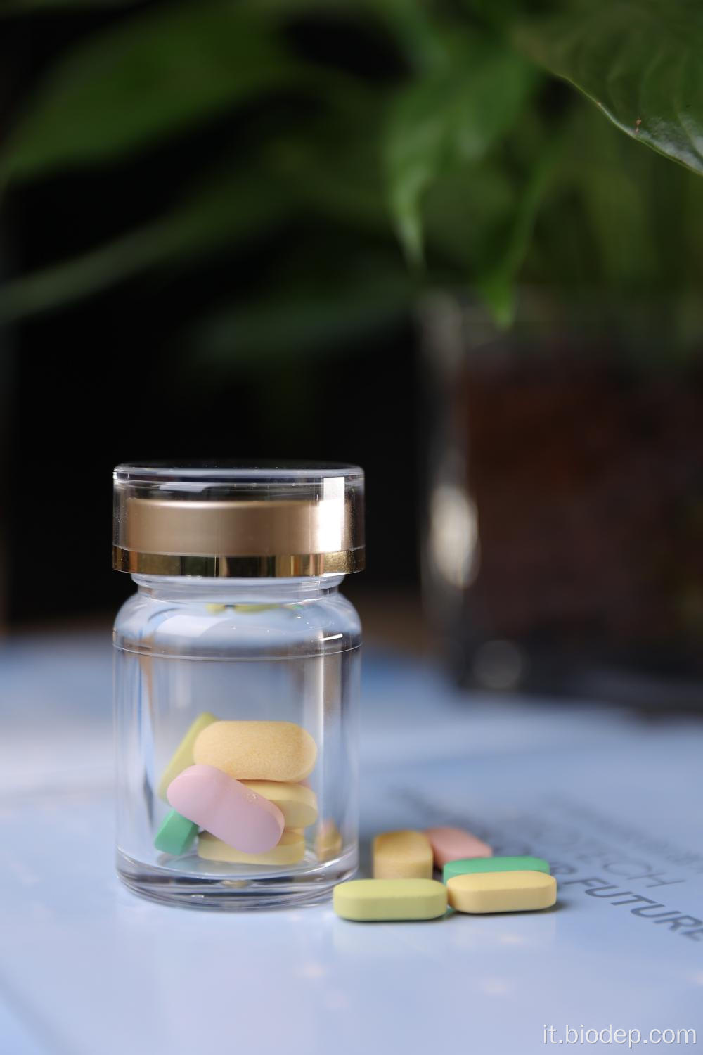 Effetti sani del supplemento di probiotici compresse bifidobacterium longum