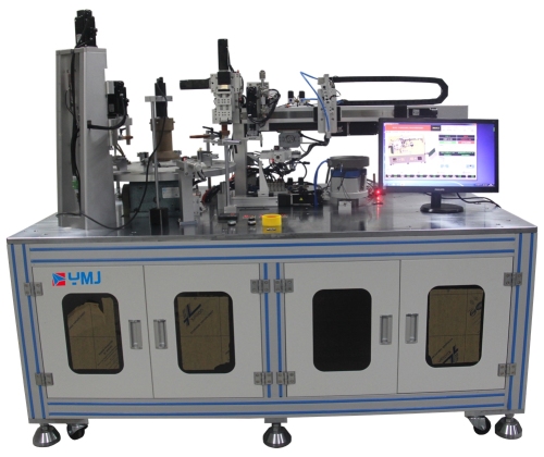 Máquina de bobinagem e soldagem de bobinas de nova geração