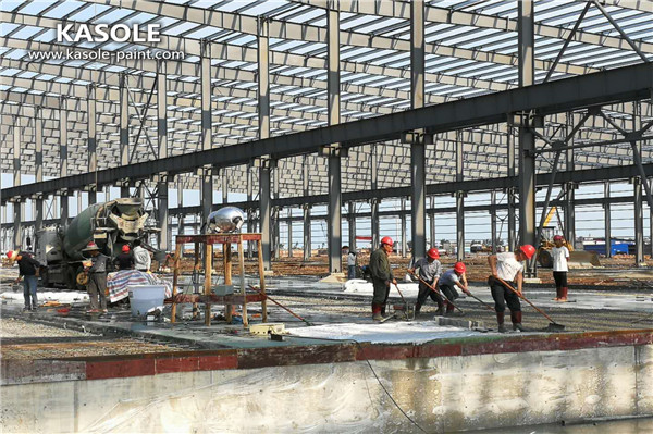 concrete floor topping