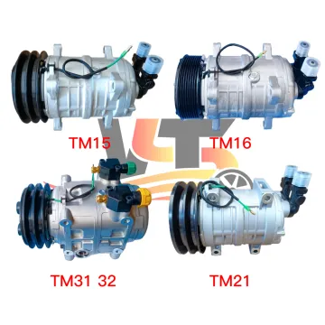 TM31Auto A/C Compressor for Valeo TM31 Truck 8PK Compressor TM31 TM15 TM21 TM16 12V/24V for Toyota Coaster Bus