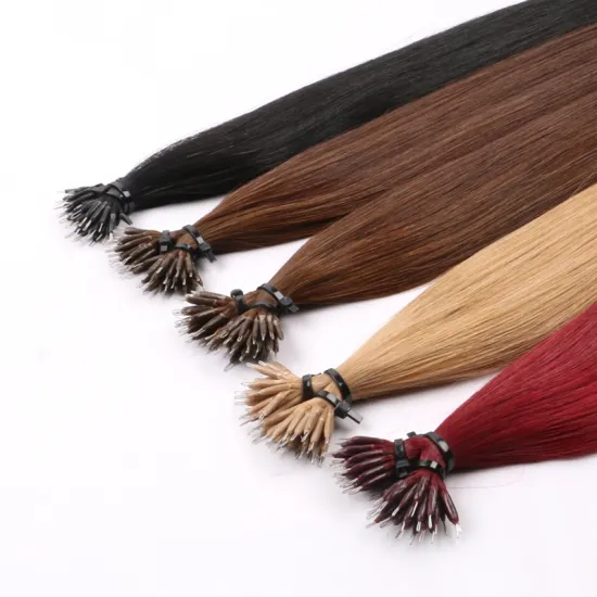 Harmony 20" Pre-bonded Nano tip Hair 1g per strand Cuticle remy human hair Micro bead Nano Ring hair extension