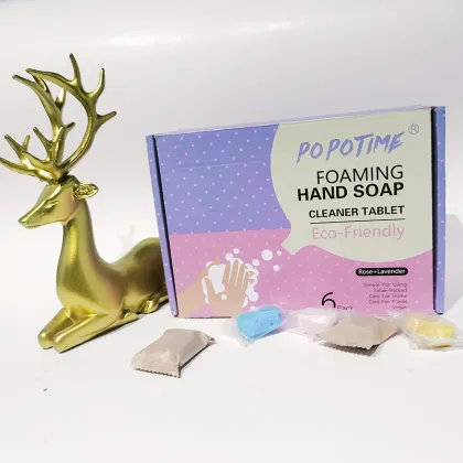 POPOTIME Hand Wash Effervescent Cleaner Tablets