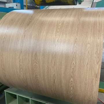 Métal à grain de bois 3D mat prépeint
