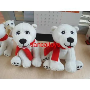 plush polar bear