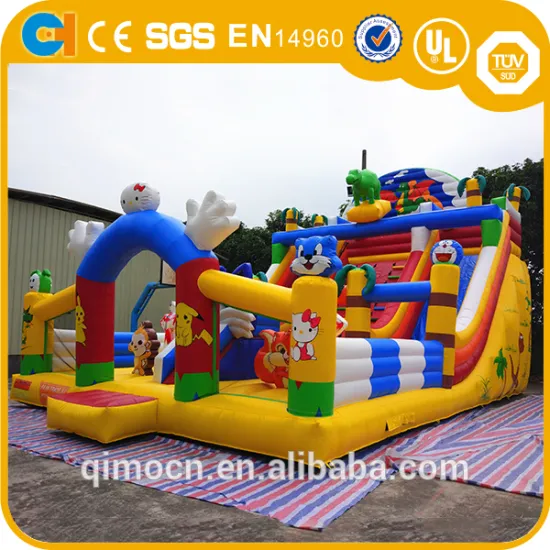 Inflatable party city for sale,Kids playground for outdoor games,Kids playground