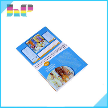 fancy style customized design desk calendar printing with best price in china