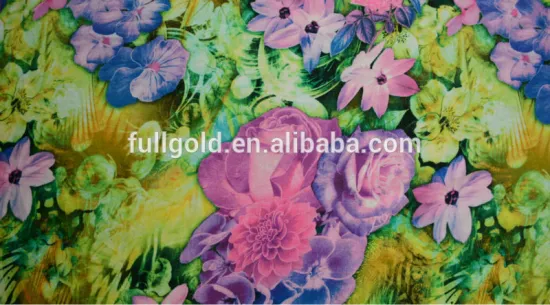 alibaba china 3D picture Digital printed Rayon fabric Custom design