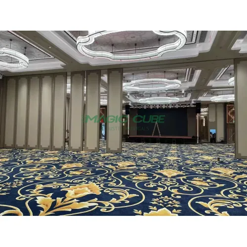 exhibition hall acoustic board acoustic folding partition