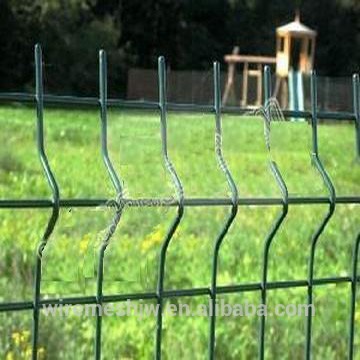 Plastic Coated Border Wire Mesh Fence/Living Area Fence/Welded Wire Fence