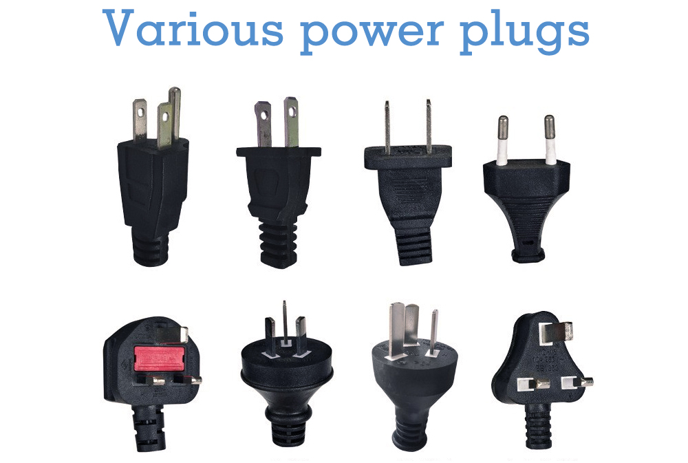 various power piugs