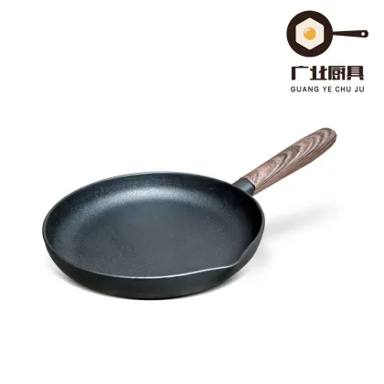 Black Iron Nonstick Frying Pan