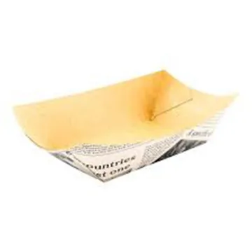 Food paper packaging box for french fries chips