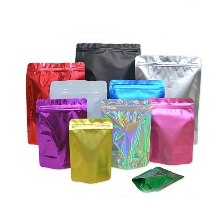 printed packaging bags aluminium foil custom stand up pouches2