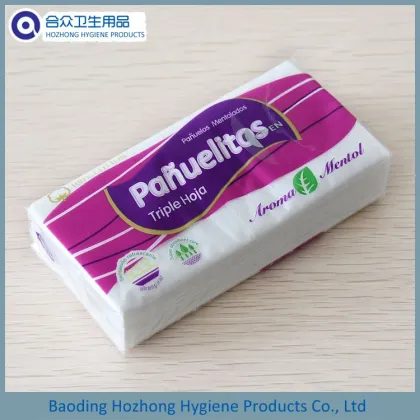 2016 Hotsale Fine and super soft perfume facial tissue paper