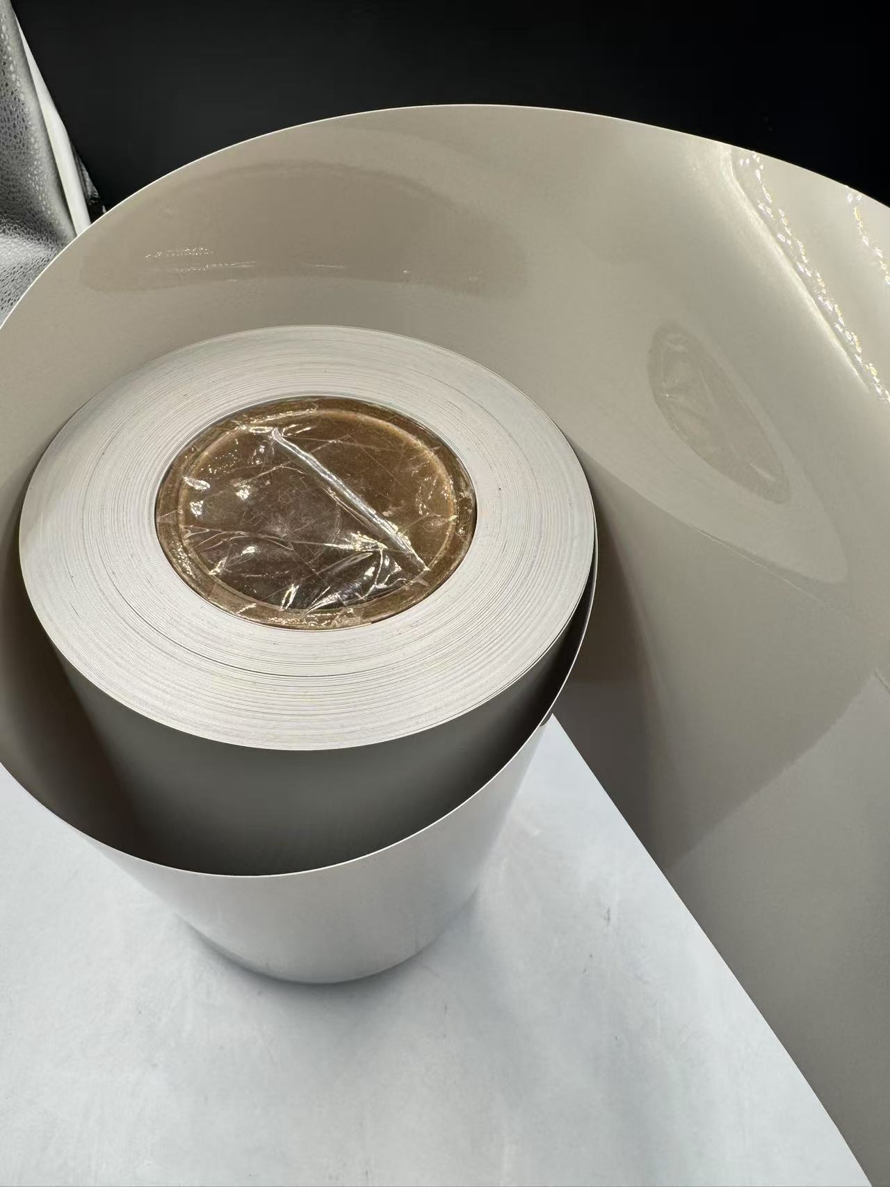 White PS film food packaging