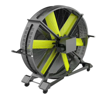 Stainless Steel High Air Flow Free-Standing Gym Fan