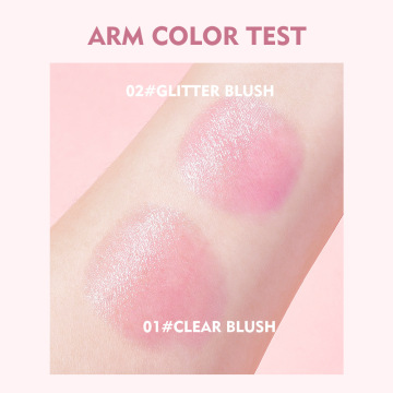 Warm Transparent Color Changing High Gloss Blusher
