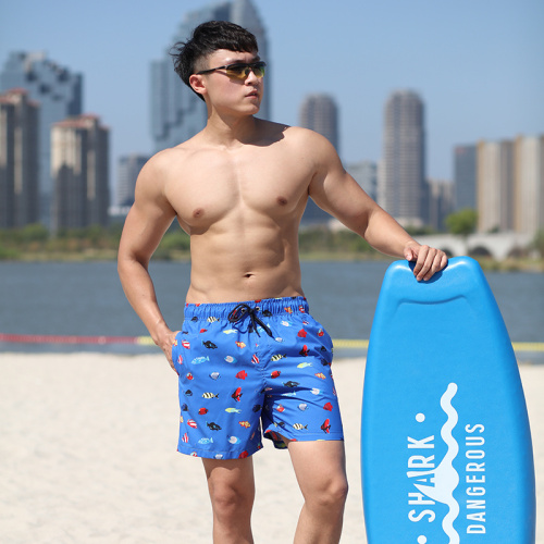 140GSM 100% Polyester Digital Print Man's Swim Short