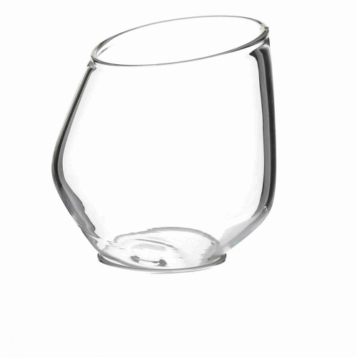 Genomskinliga Pyrex glas vinkoppar
