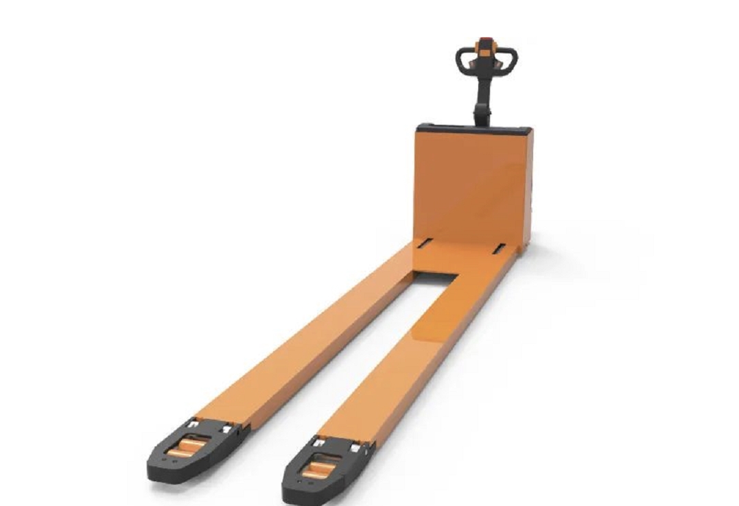 pallet truck with long forks
