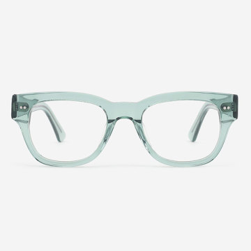 Square Cat Shape Acetate Unisex Optical Frames