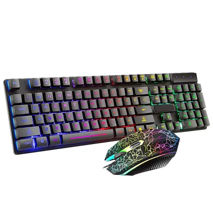 Promotion Mini Rechargeable Wired Studio Game Office Gaming Mouse and Keyboard Supplier